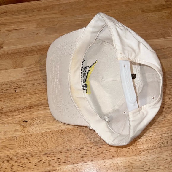 Vintage Greased Lightning Racing White Snapback Snap Back Hat Cap - Picture 4 of 7